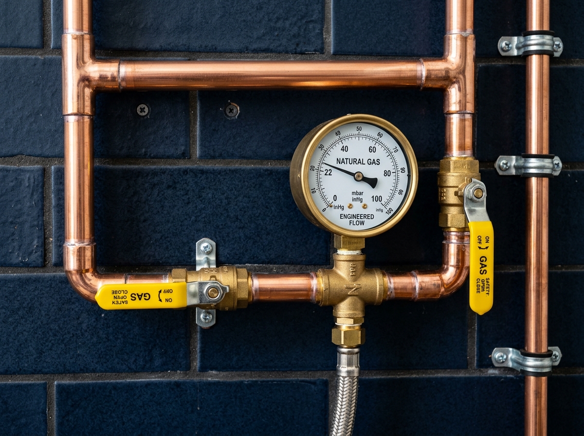 Instalación de Gas Oficial y Manómetro en Madrid